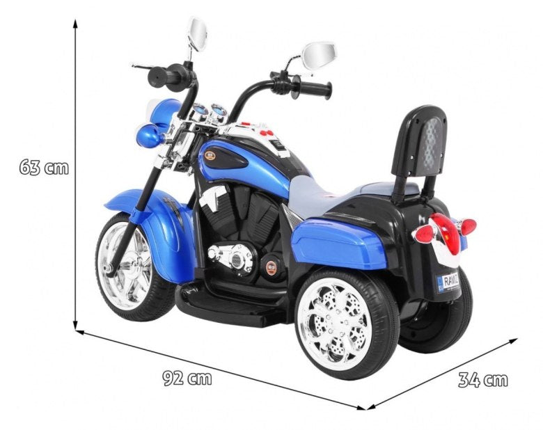 Chopper NightBike Blau