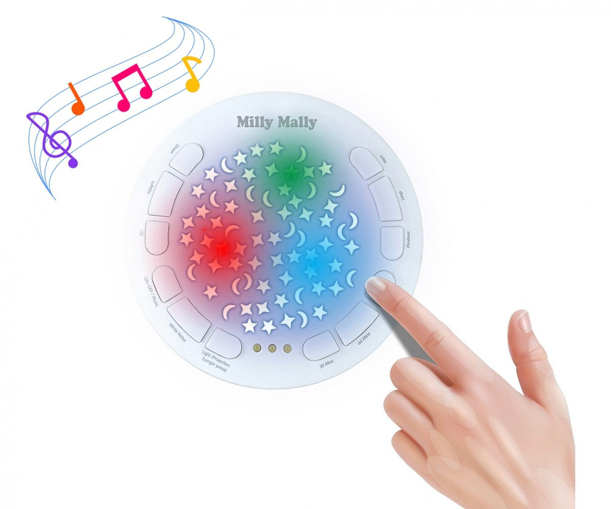 Milly Mally Plüschtier mit Projektorbär
