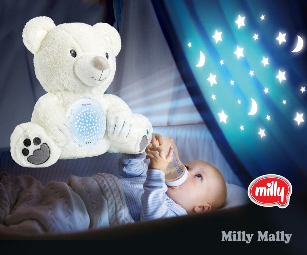 Milly Mally Plüschtier mit Projektorbär