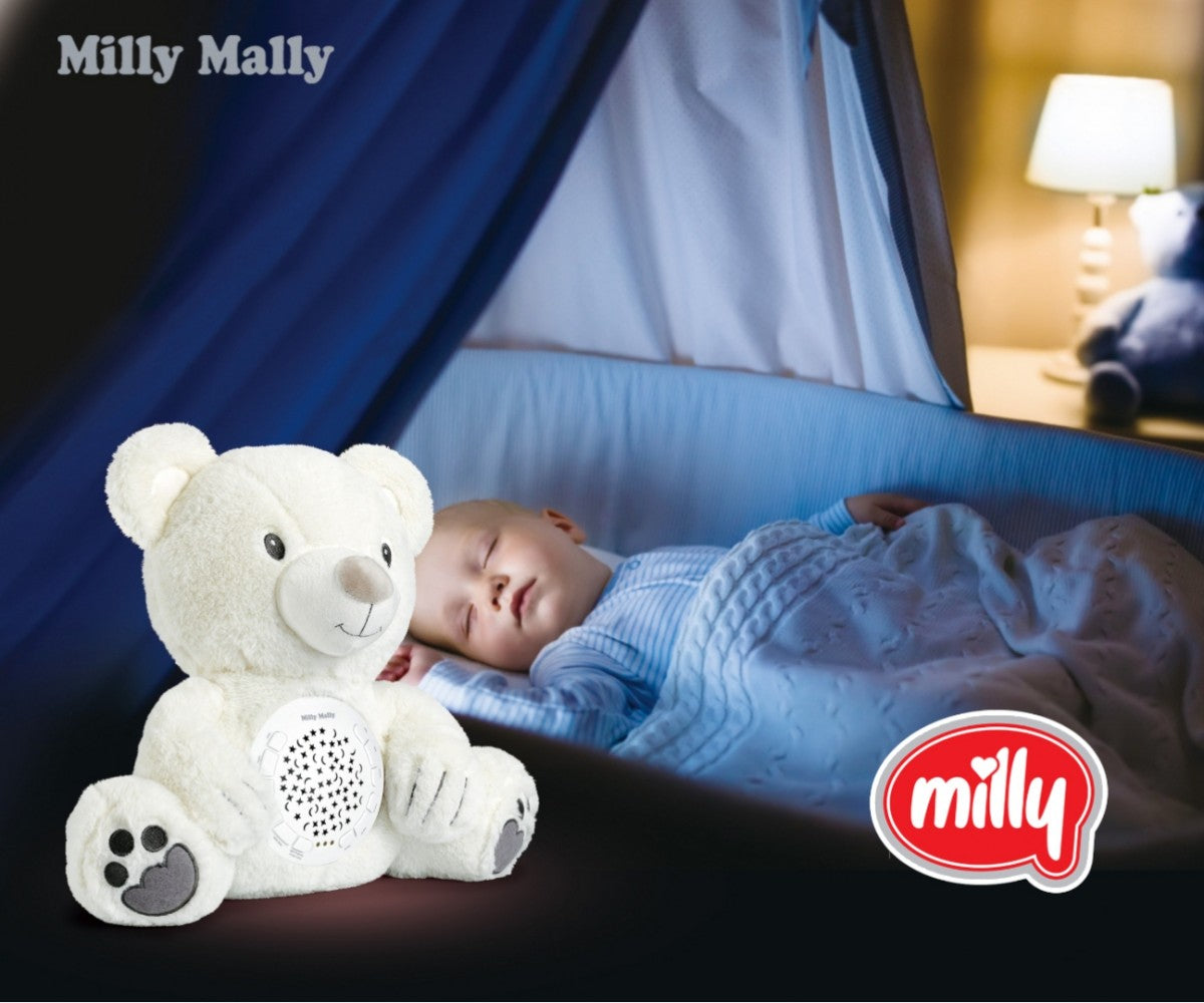 Milly Mally Plüschtier mit Projektorbär
