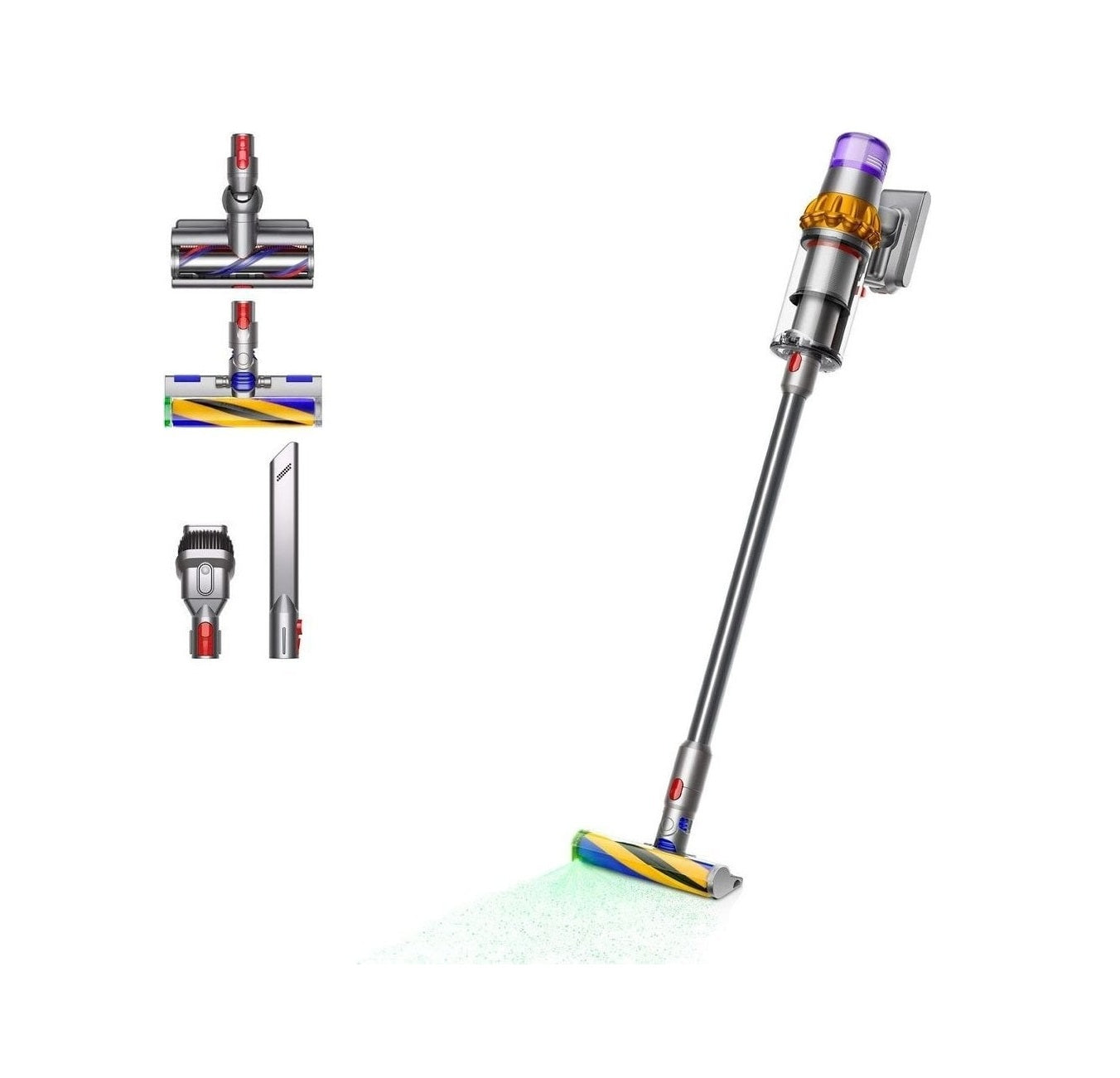 Dyson Odkurzacz V15 Detect Absolute 2023 Żółty/Nikiel