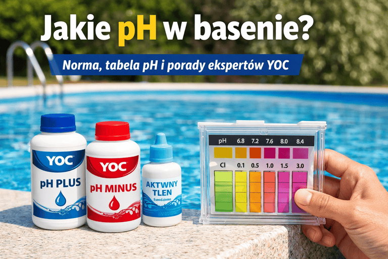 Jakie pH w basenie?