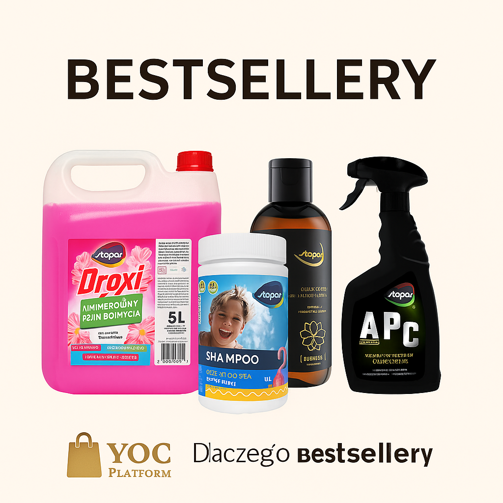Bestsellery – najchętniej wybierane produkty YOC Platform