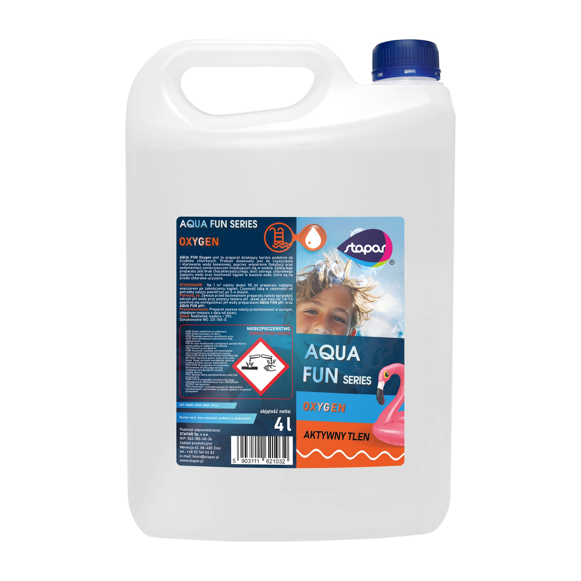 Aktywny tlen OXYGEN / 4l