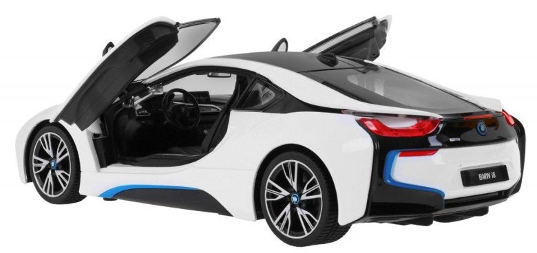 BMW i8 białe RASTAR model 1:14 Zdalnie sterowane auto 