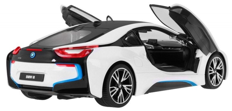 BMW i8 białe RASTAR model 1:14 Zdalnie sterowane auto 