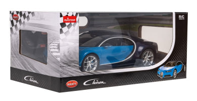 Bugatti Chiron niebieski RASTAR model 1:14