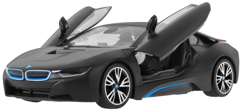 BMW i8 czarne RASTAR model 1:14 Zdalnie sterowane auto 