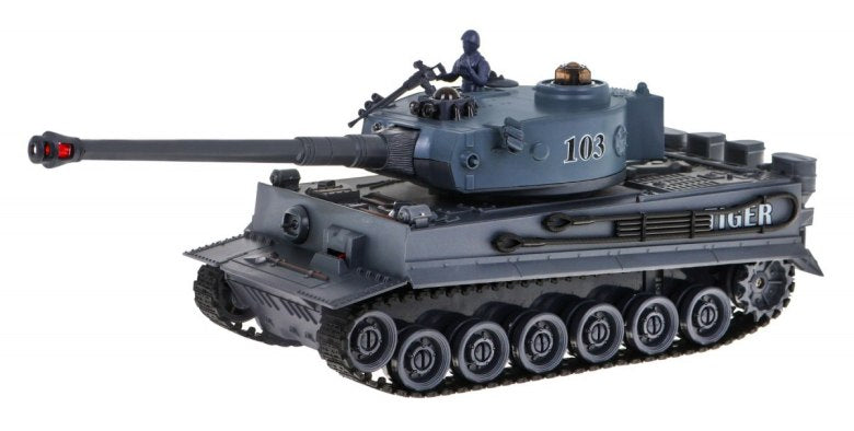 Zdalnie sterowane 2 czołgi T-34 vs Tiger dla dzieci 3+