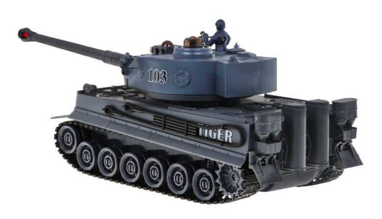 Zdalnie sterowane 2 czołgi T-34 vs Tiger dla dzieci 3+