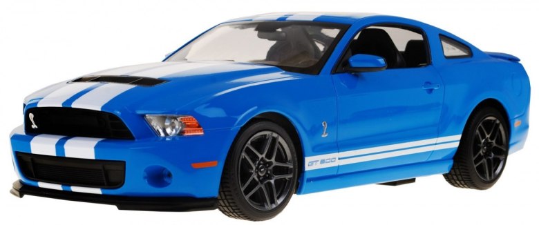 Ford Shelby Mustang GT500 niebieski RASTAR model 114 