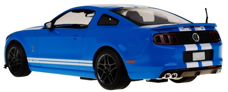Ford Shelby Mustang GT500 niebieski RASTAR model 114 