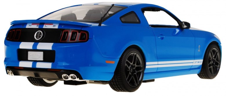 Ford Shelby Mustang GT500 niebieski RASTAR model 114 