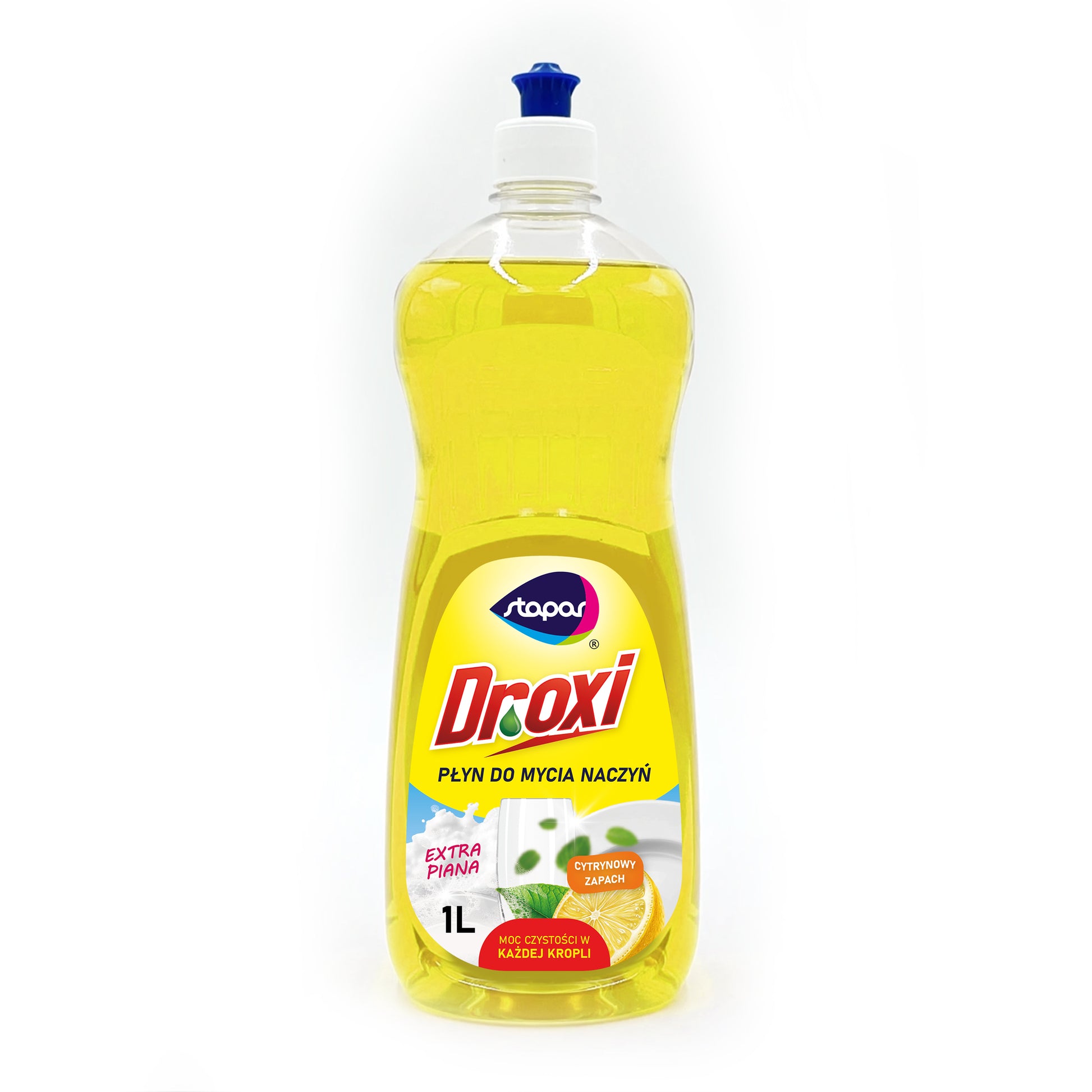 Płyn do mycia naczyń Droxi 1L Cytryna