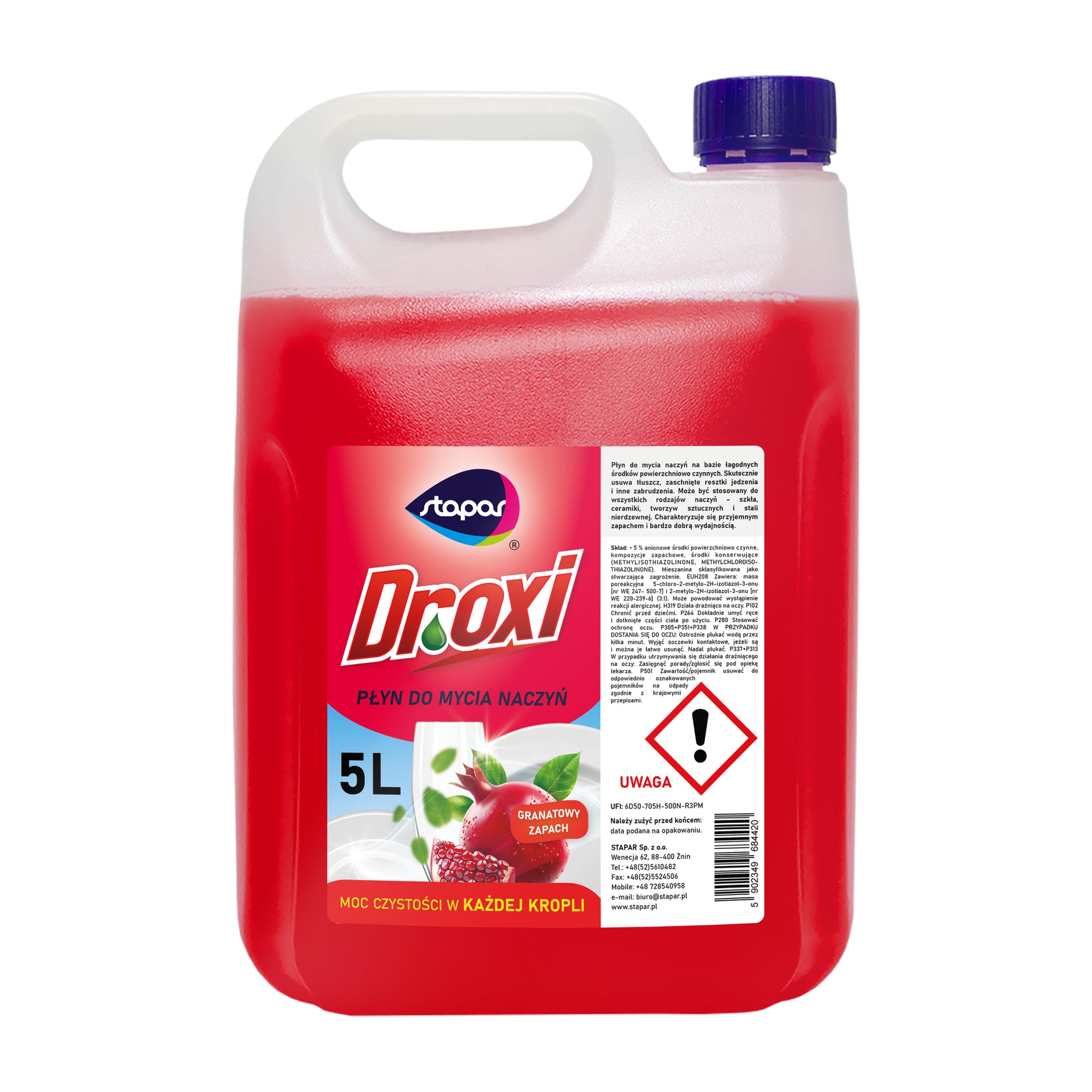 Płyn do mycia naczyń GRANAT / 5l