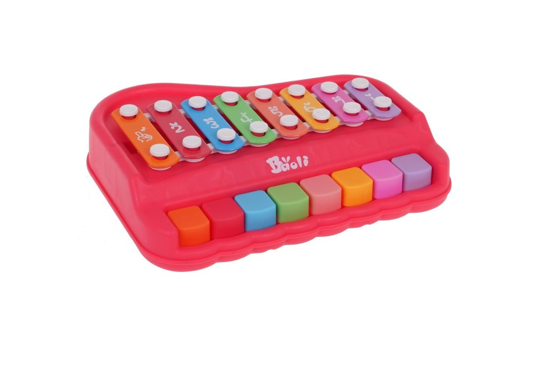 Pianinko Cymbałki Czerwone