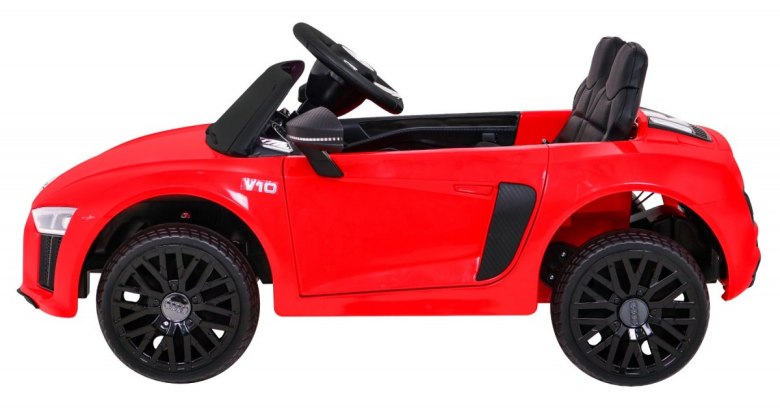 Audi R8 na akumulator dla dzieci Czerwony