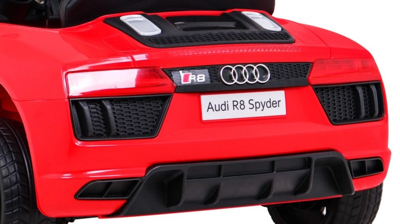 Audi R8 na akumulator dla dzieci Czerwony