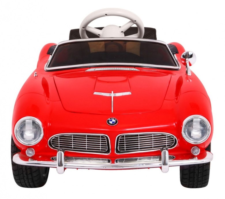 Autko BMW 507 Retro elektryczne dla dzieci Czerwony