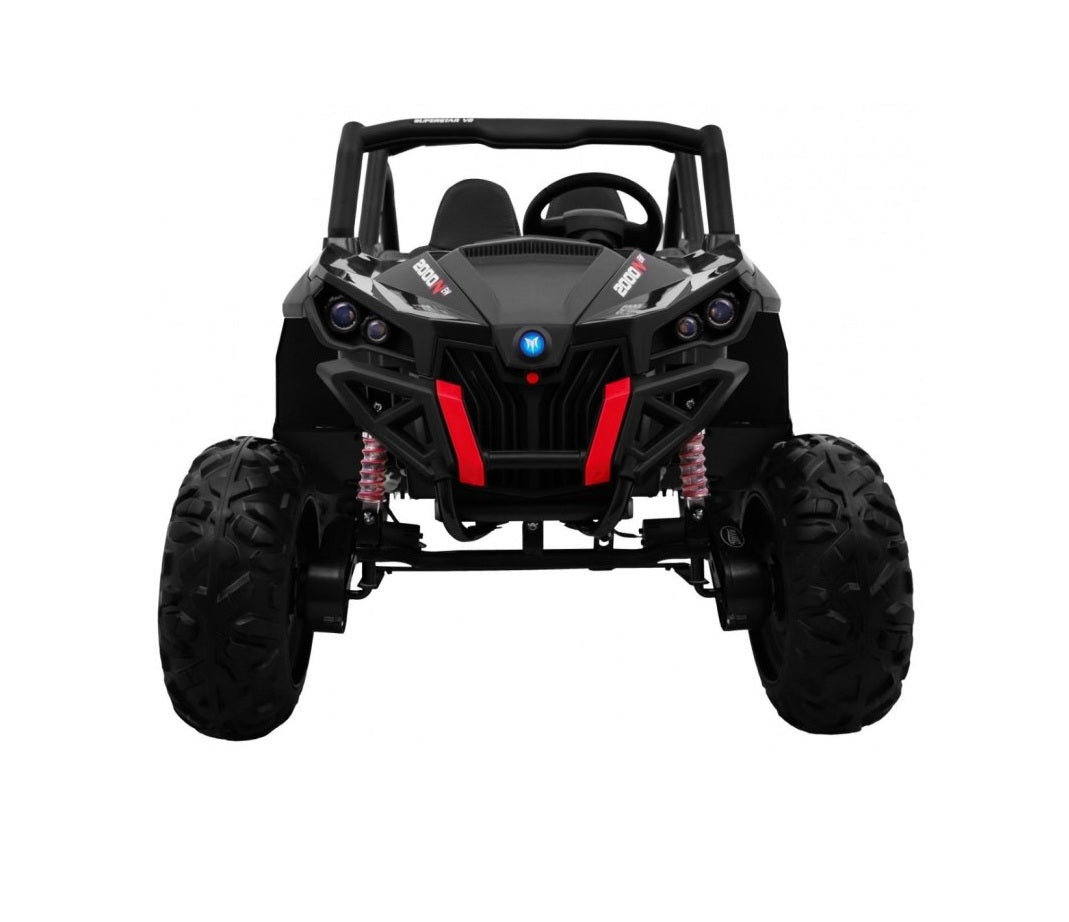 Buggy SuperStar dla dzieci Czarny + Napęd 4x4 