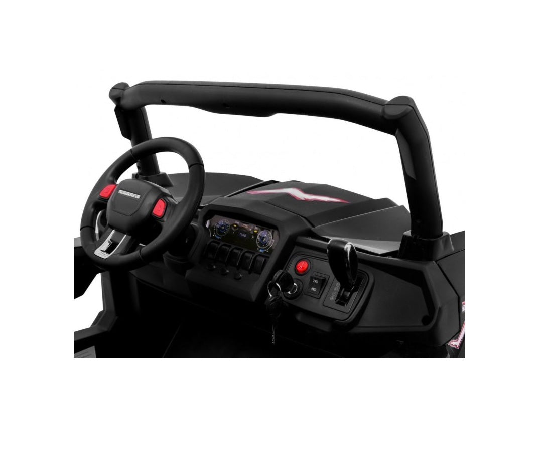 Buggy SuperStar dla dzieci Czarny + Napęd 4x4 