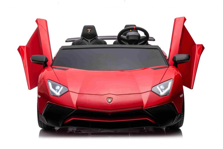 Auto Lamborghini Aventador SV na akumulator dla 2 dzieci Czerwony