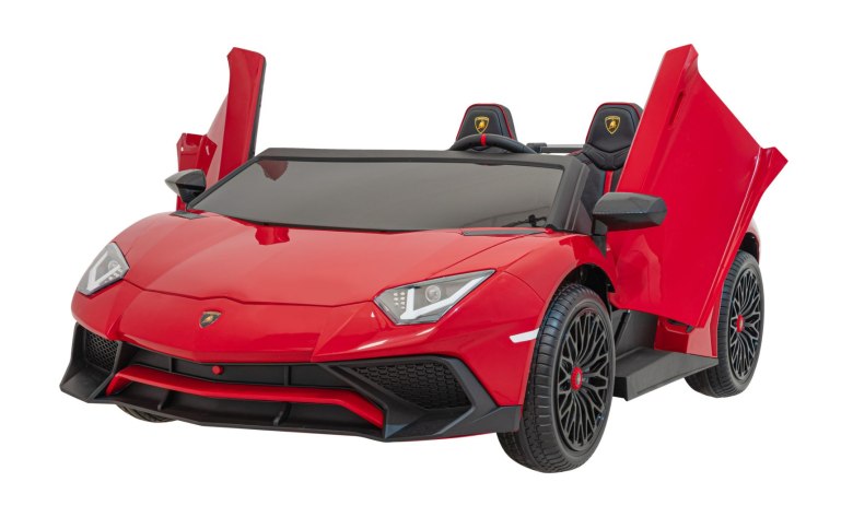 Auto Lamborghini Aventador SV na akumulator dla 2 dzieci Czerwony