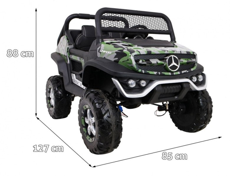 Mercedes Benz Unimog dla dzieci Lakier Moro