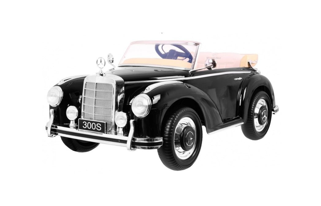 Mercedes Benz 300S Retro dla dzieci Czarny