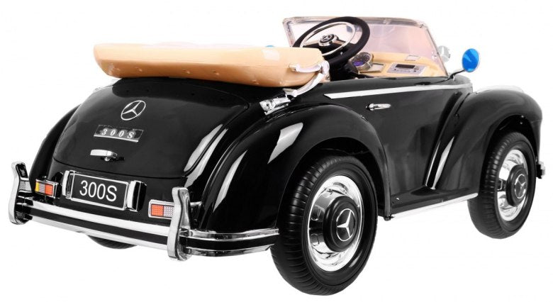 Mercedes Benz 300S Retro dla dzieci Czarny
