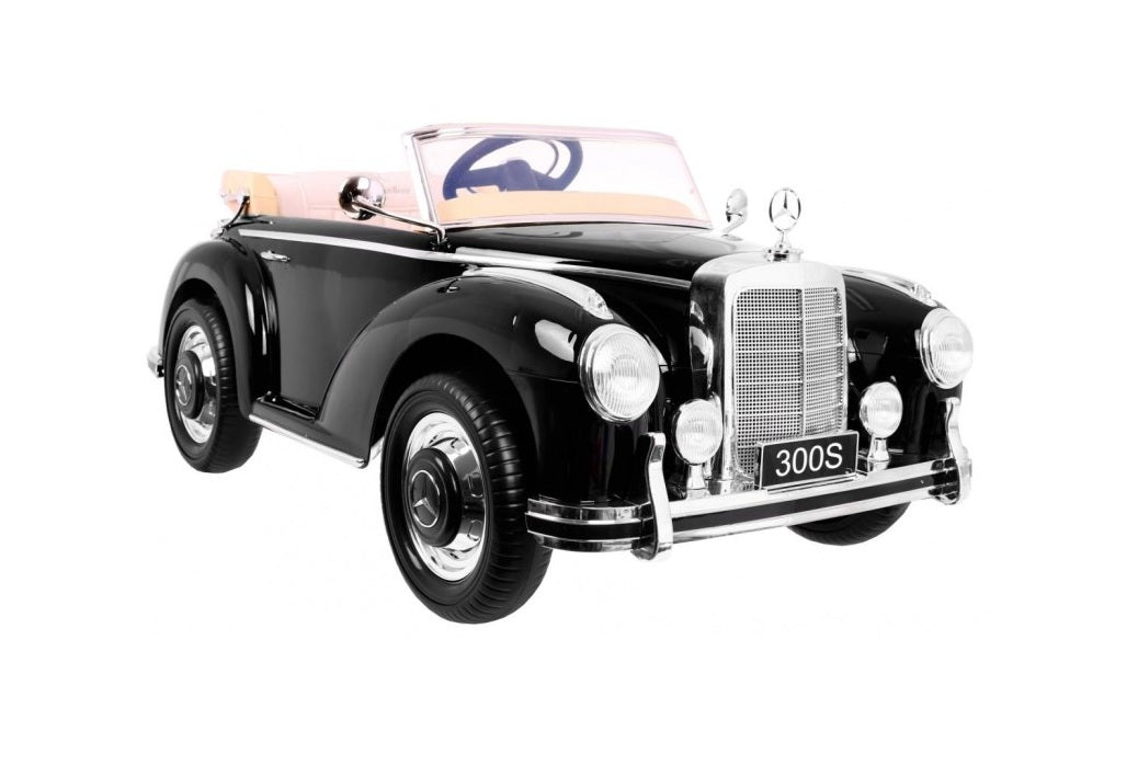 Mercedes Benz 300S Retro dla dzieci Czarny