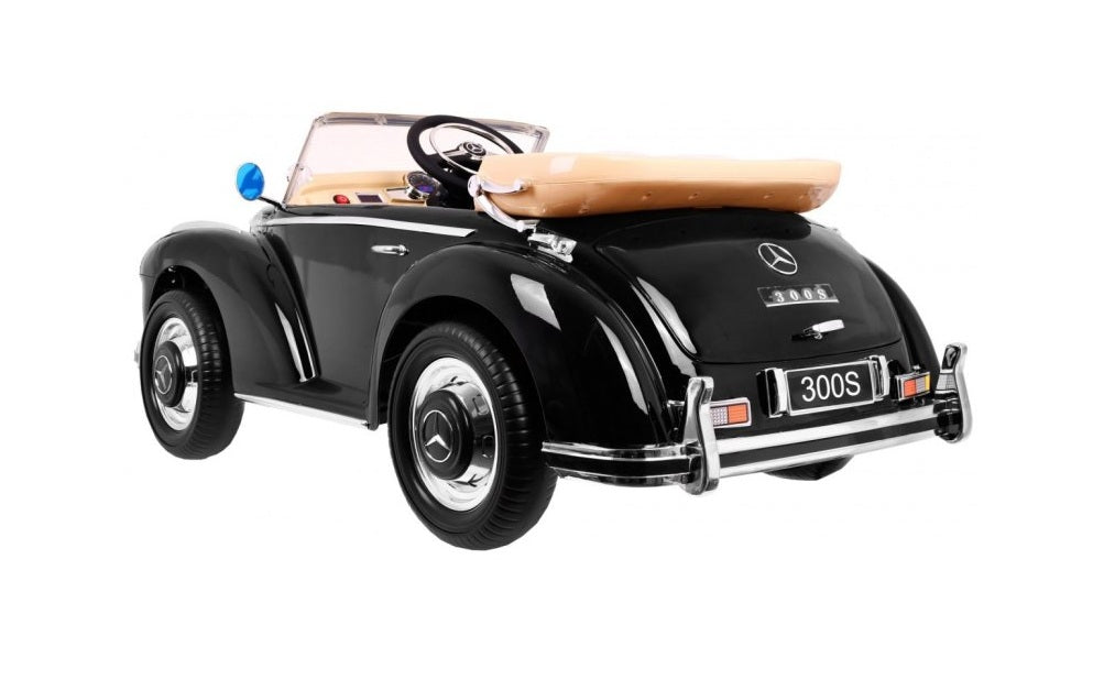 Mercedes Benz 300S Retro dla dzieci Czarny