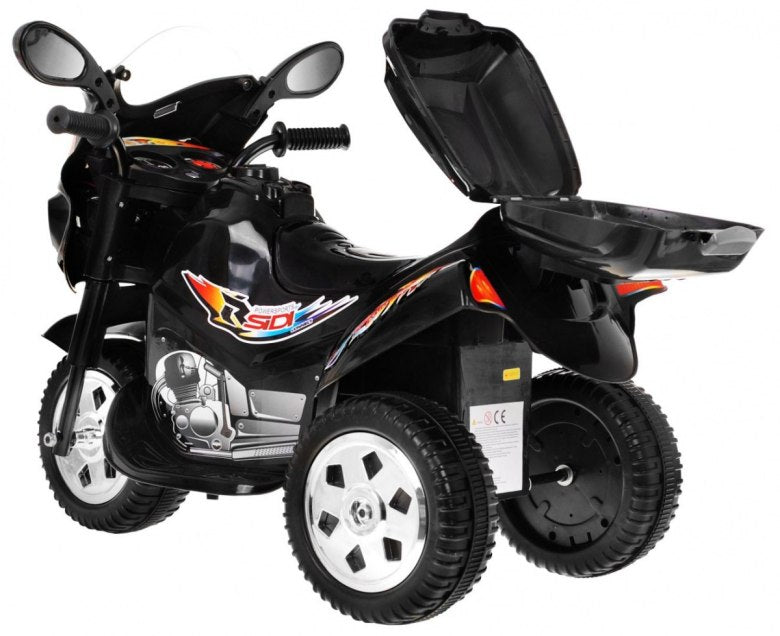 Motorek Trójkołowy BJX-088 elektryczny Czarny