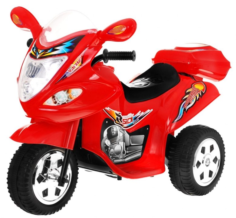 Motorek Trójkołowy BJX-088 elektryczny Czerwony