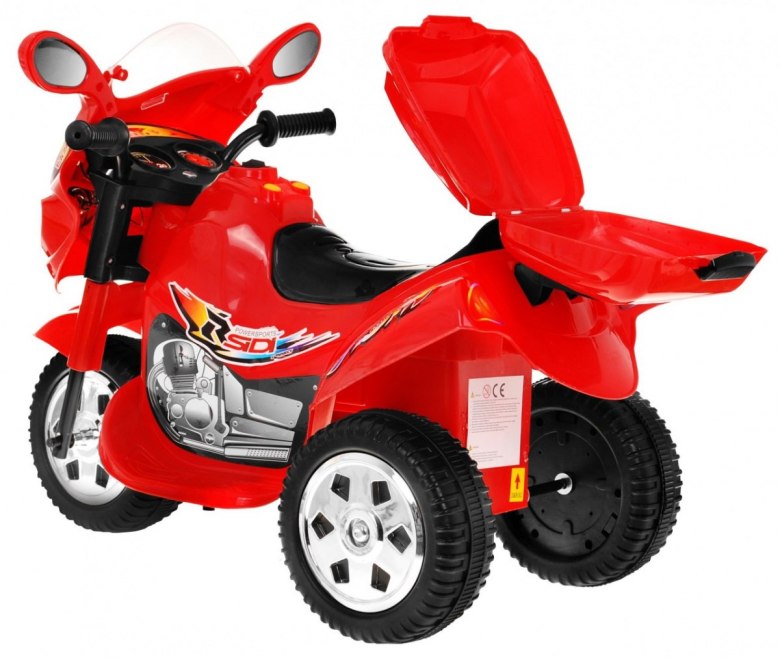 Motorek Trójkołowy BJX-088 elektryczny Czerwony