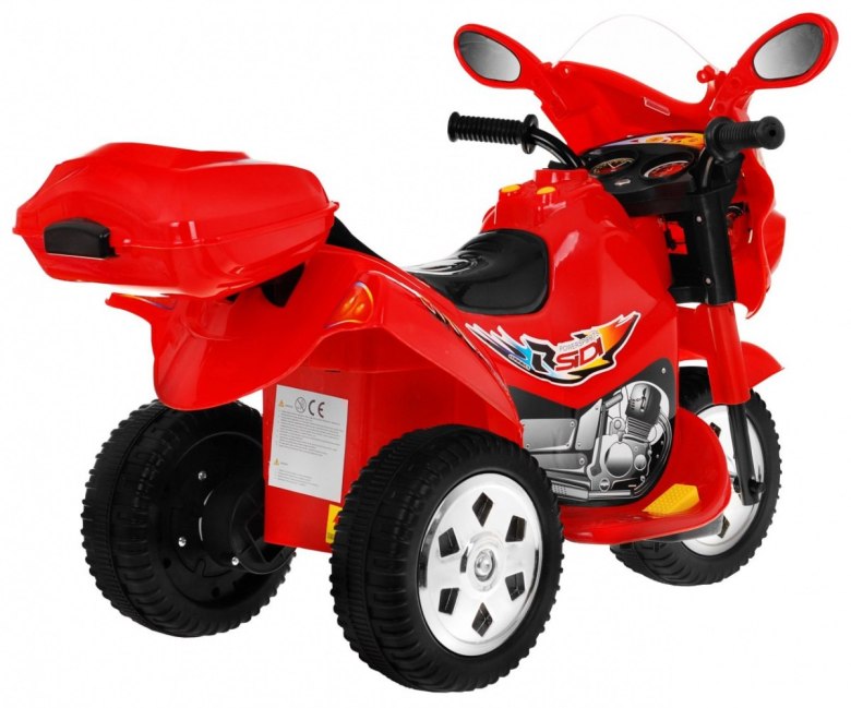 Motorek Trójkołowy BJX-088 elektryczny Czerwony
