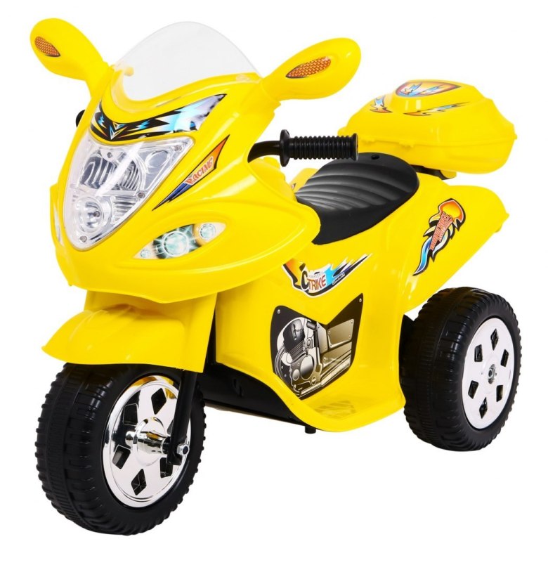 Motorek Trójkołowy BJX-088 elektryczny Żółty