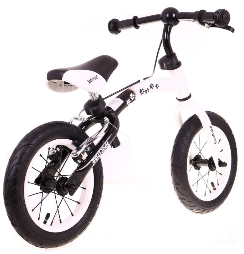Rowerek biegowy dla dzieci Boomerang SporTrike Biały
