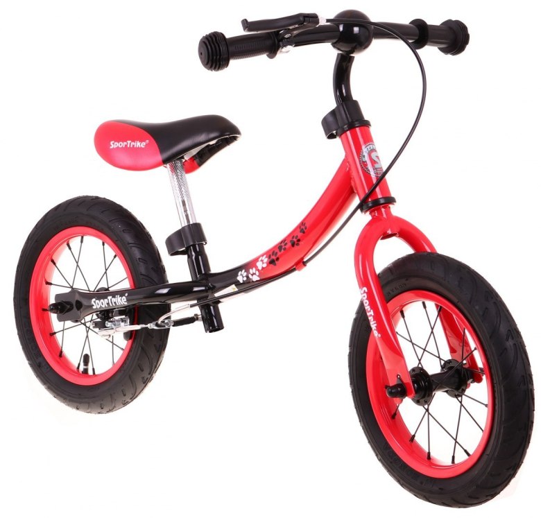 Rowerek biegowy dla dzieci Boomerang SporTrike Czerwony 