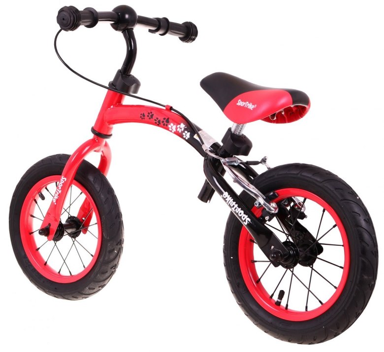 Rowerek biegowy dla dzieci Boomerang SporTrike Czerwony 