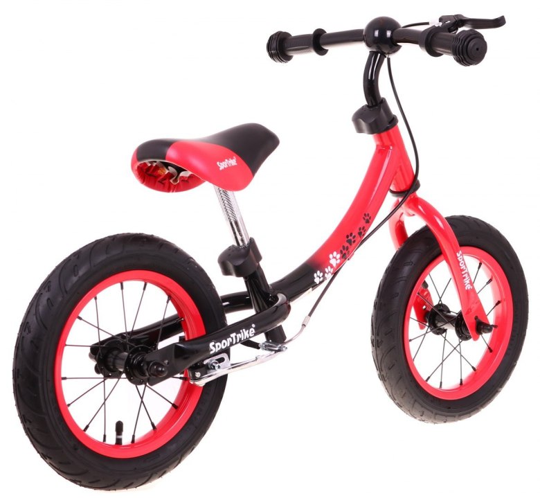 Rowerek biegowy dla dzieci Boomerang SporTrike Czerwony 