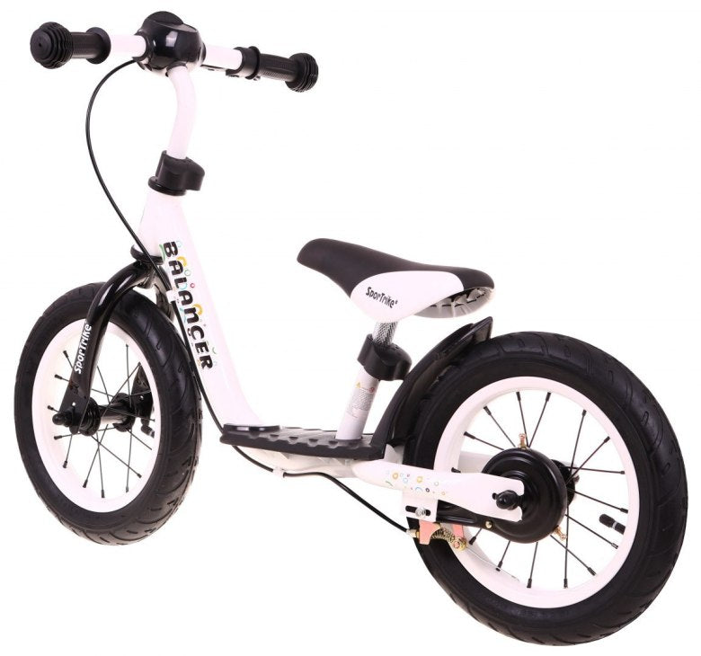 Rowerek biegowy SporTrike Balancer dla dzieci Biały 