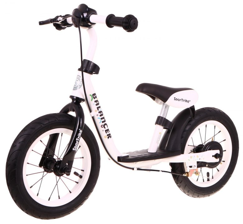 Rowerek biegowy SporTrike Balancer dla dzieci Biały 