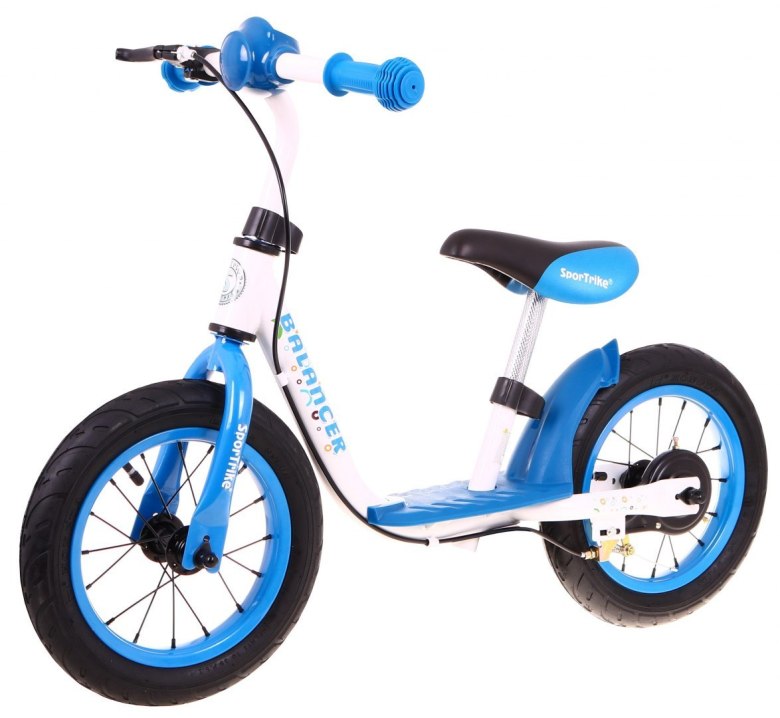 Rowerek biegowy SporTrike Balancer dla dzieci Niebieski