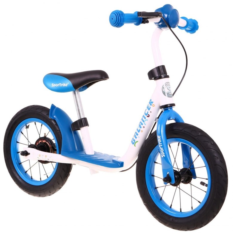 Rowerek biegowy SporTrike Balancer dla dzieci Niebieski
