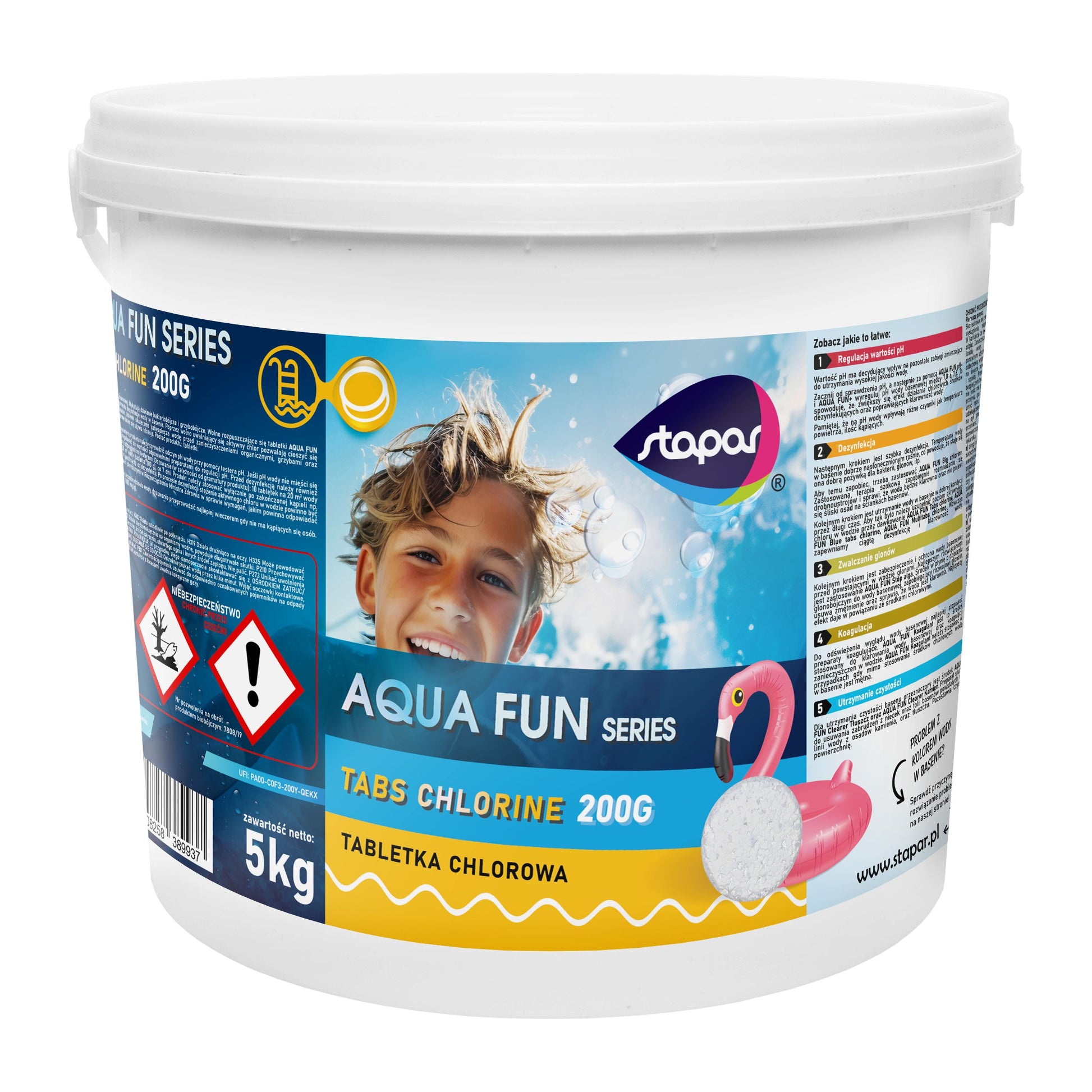 Tabletka chlorowa 200G TABS CHLORINE / 5kg