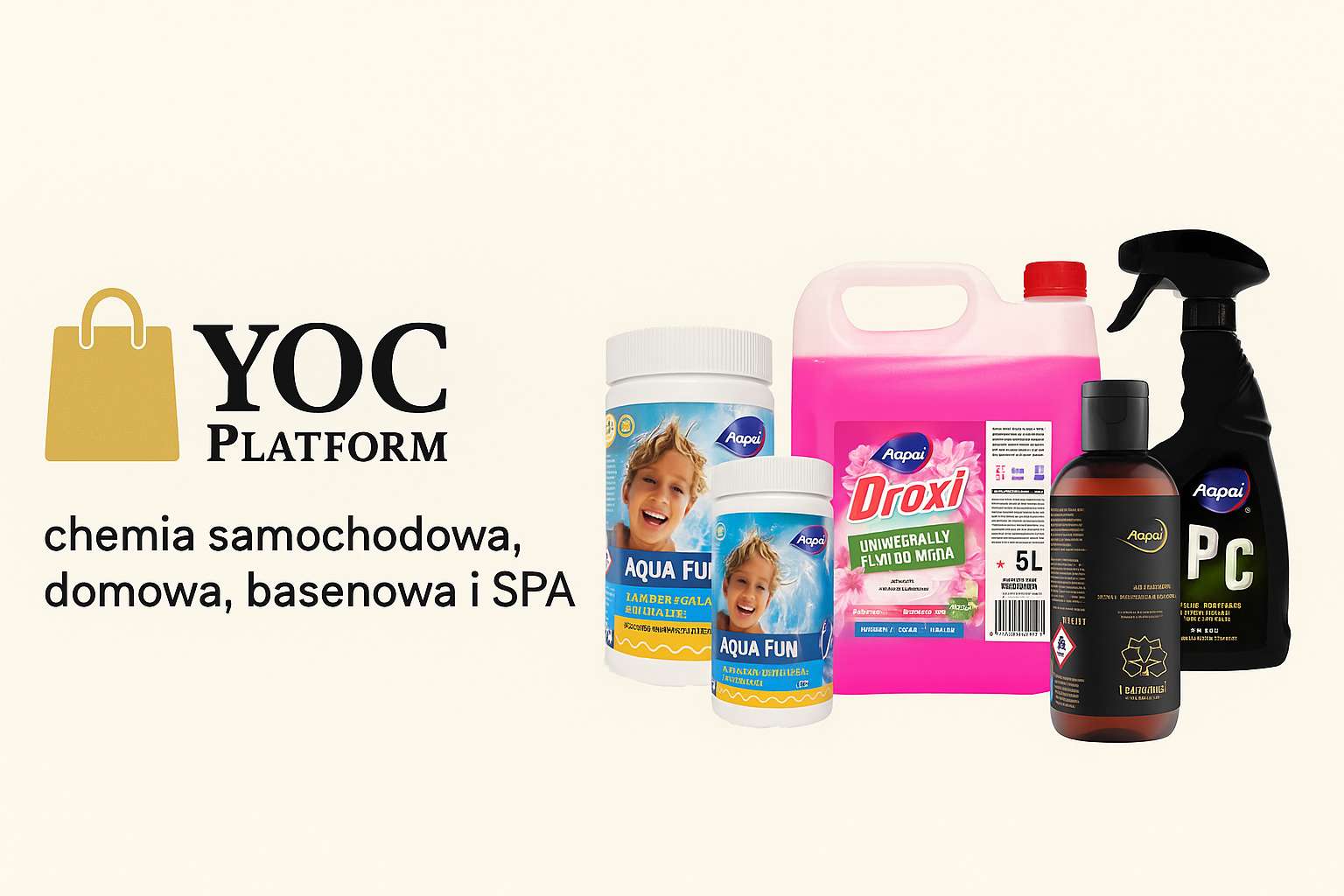 YOC Platform – chemia samochodowa, domowa, basenowa i SPA