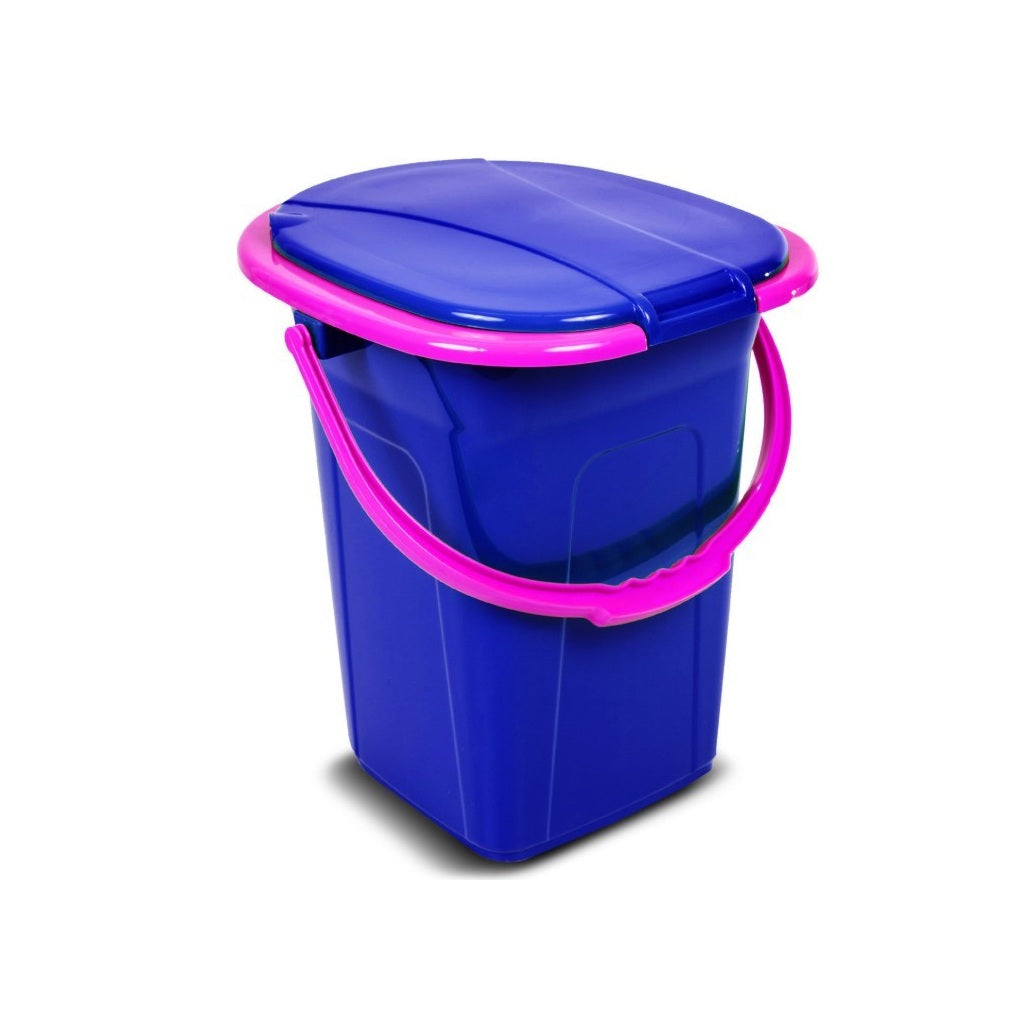 GreenBlue Toaleta turystyczna GB320BR granatowo-różowa