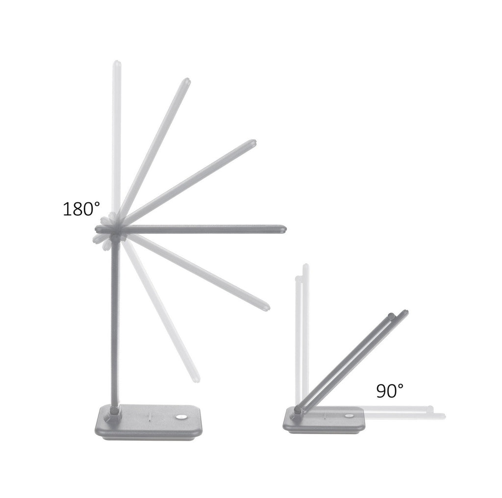 Maclean Lampka biurkowa LED 9W MCE614W Biała