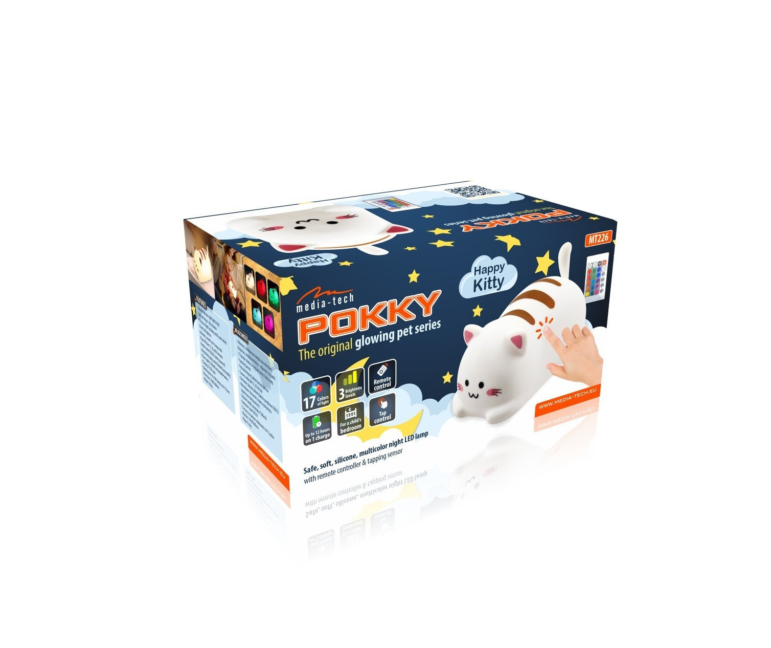 Media-Tech Lampka nocna Pokky Happy Kitty MT226